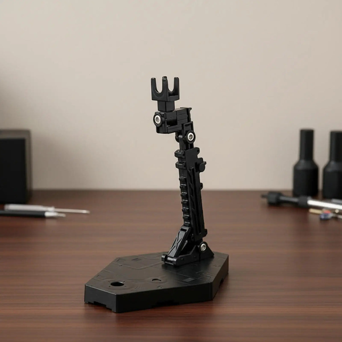 Action Figure Stand with Screwdriver Adjustable Jointed Display Holder for Model Figures Hobby Workspace Photography Quake