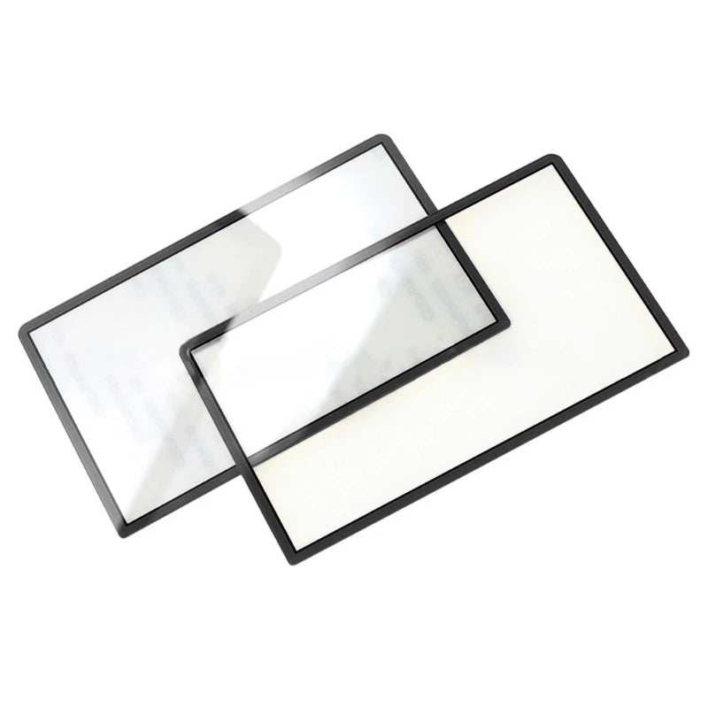 Upper Front Top Screen Frame Lens Cover LCD Screen For 3DS XL / New 3DS XL K1KF Quake Black