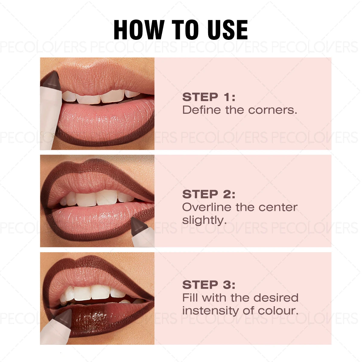 12PCS Matte Lipstick Pen, Multi-color Lipliner Set, Depicting Lip Contour, Waterproof and Durable, Lip Cosmetics Quake