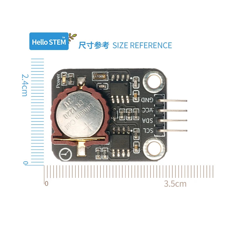 DS-1307 real-time clock module RTC timing board memory MCU development board accessories compatible with arduino Quake