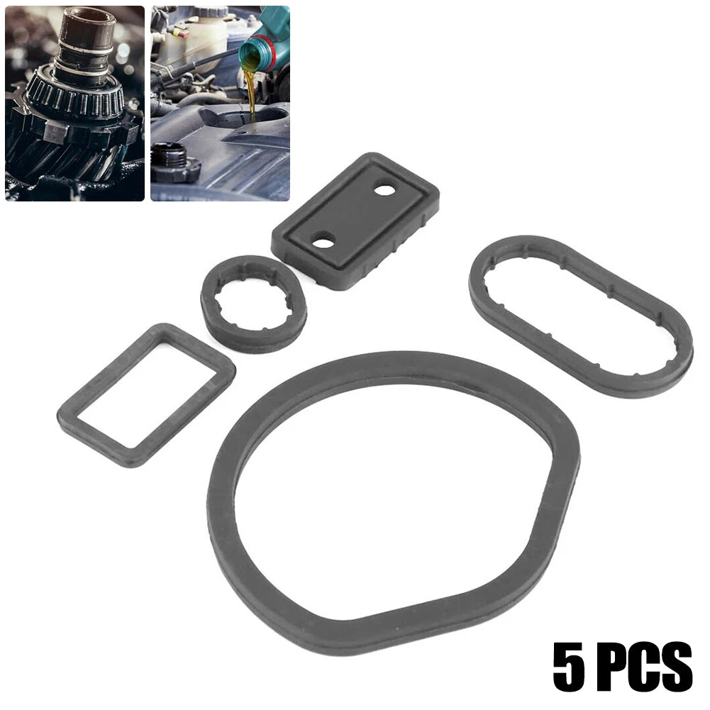 Oil Filter Housing Seal Gasket Kit 1121840261 For Mercedes W163 W202 W208 W210 Rubber Gaskets Interior Car Accessories Quake