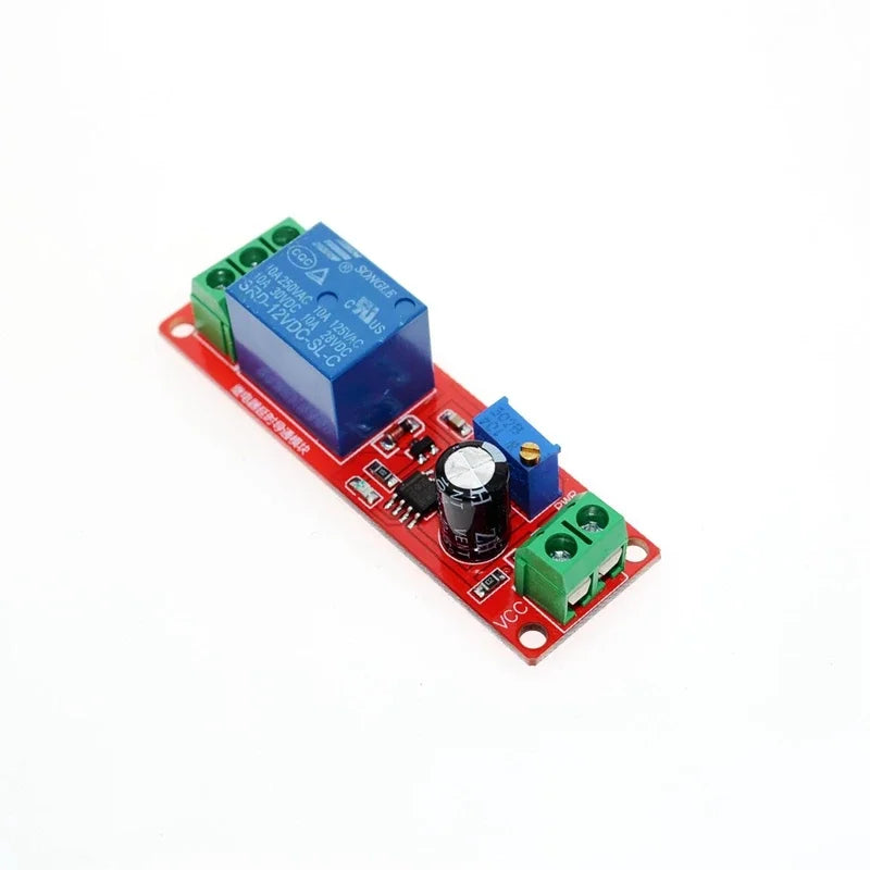 Timer Switch Adjustable NE555 Module Time Delay Relay Module DC 12V Delay Relay Shield 0~10S Quake