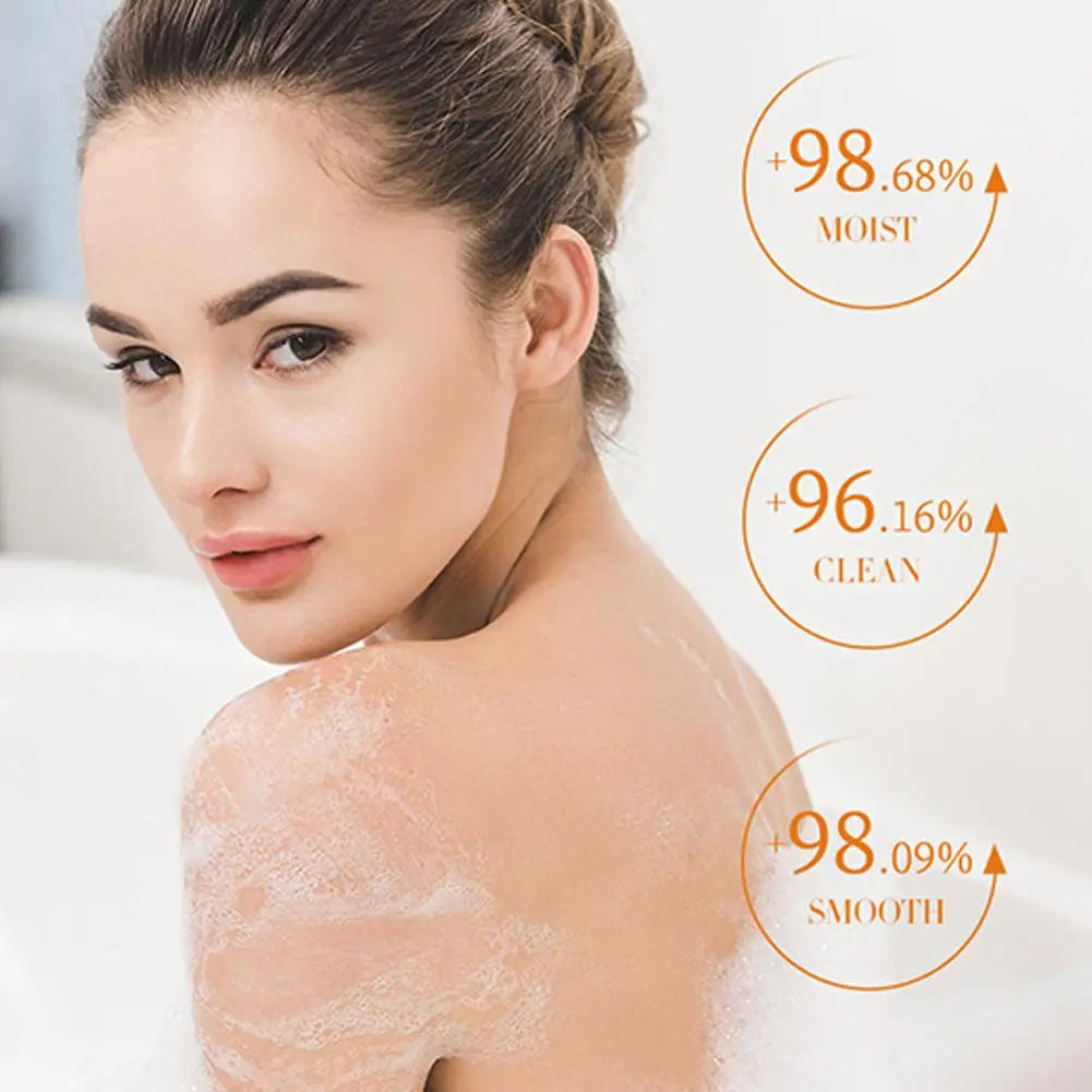 100g Vitamin C Brightening Soap, Hydrating Face & Body For Radiant Glow Skin, Nourishing, Moisturizing Bath Bar with Orange Peel Quake