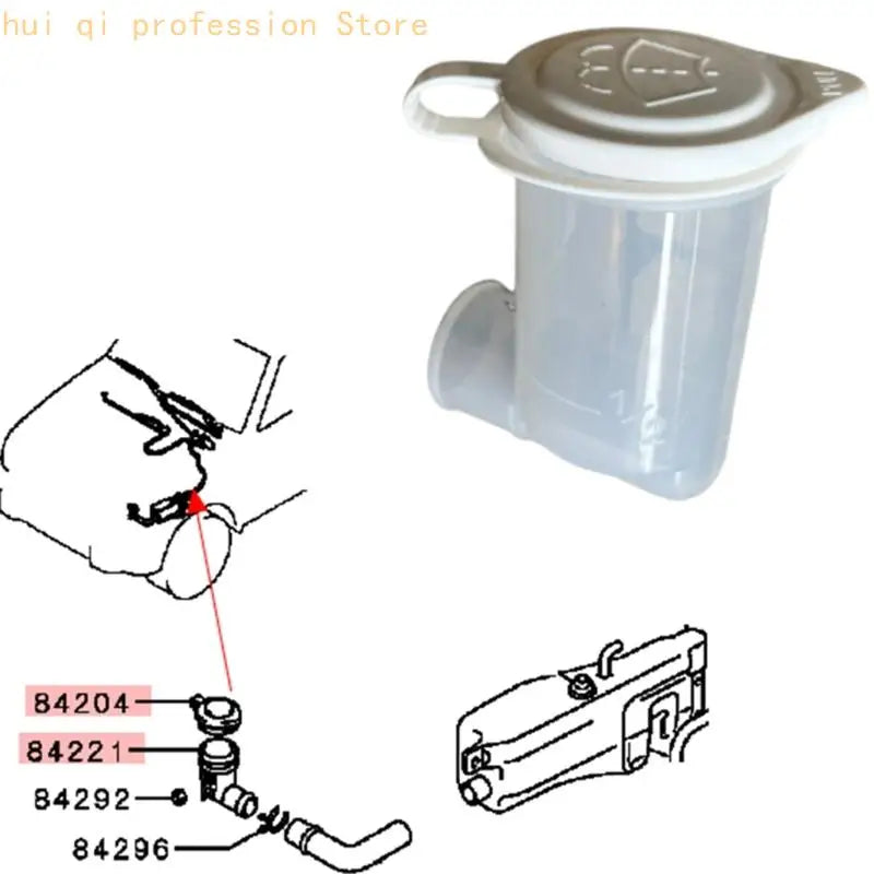 MB683936 Washer Fluid with Cap Car Spare Part for Pajero Daily Repair Part H8WE Quake