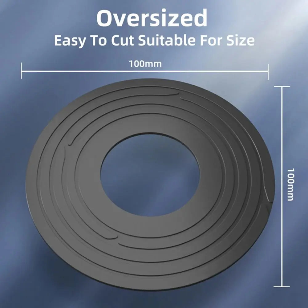 1Pcs Bathroom Floor Floor Drain Core Odor And Insect Proof Large Size Sewer Cover Can Be Cut 138mm Sewer Rapid Drainage Quake