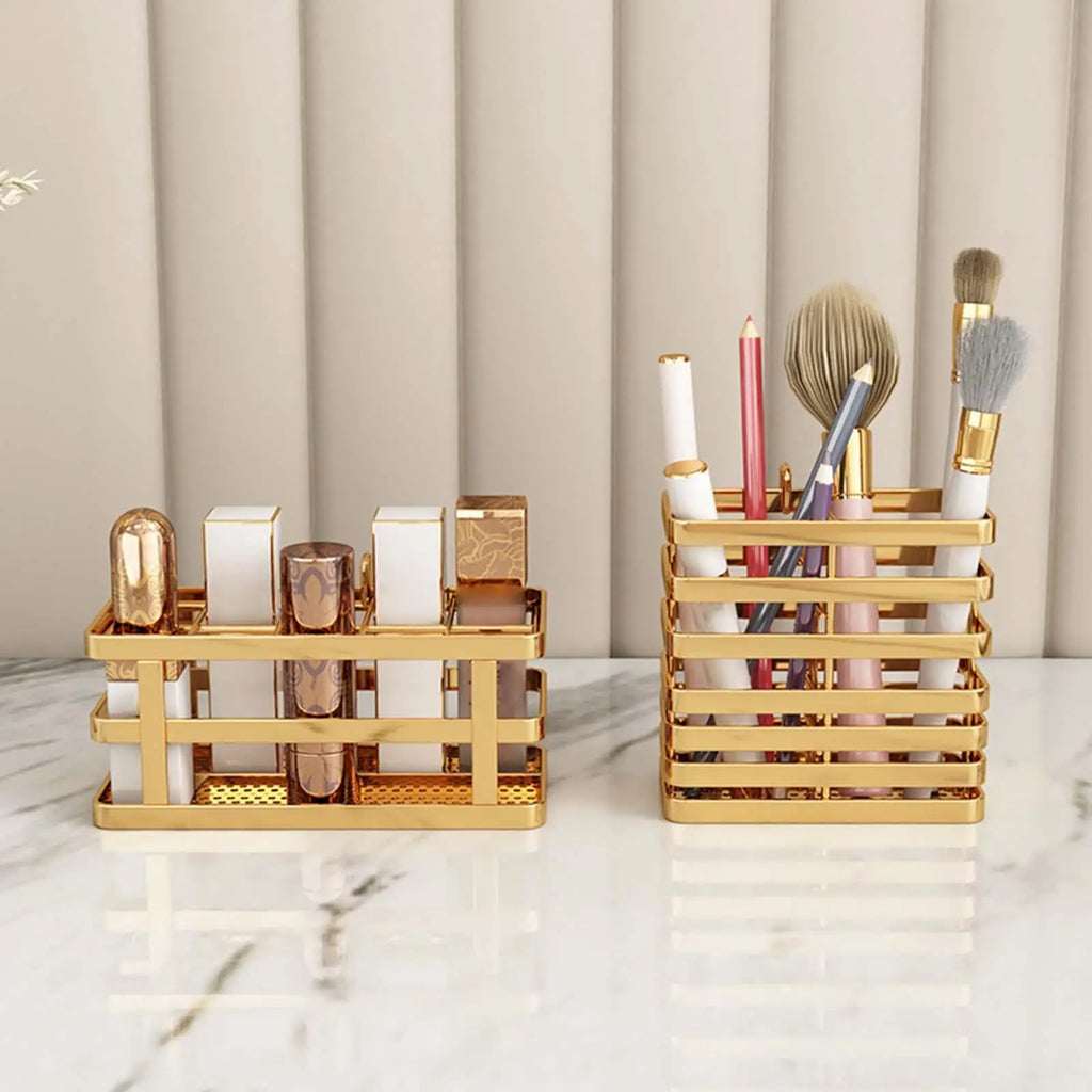 Makeup Organizer Cosmetics Storage Display Caddy Holder for Dresser Countertop for Girls Quake