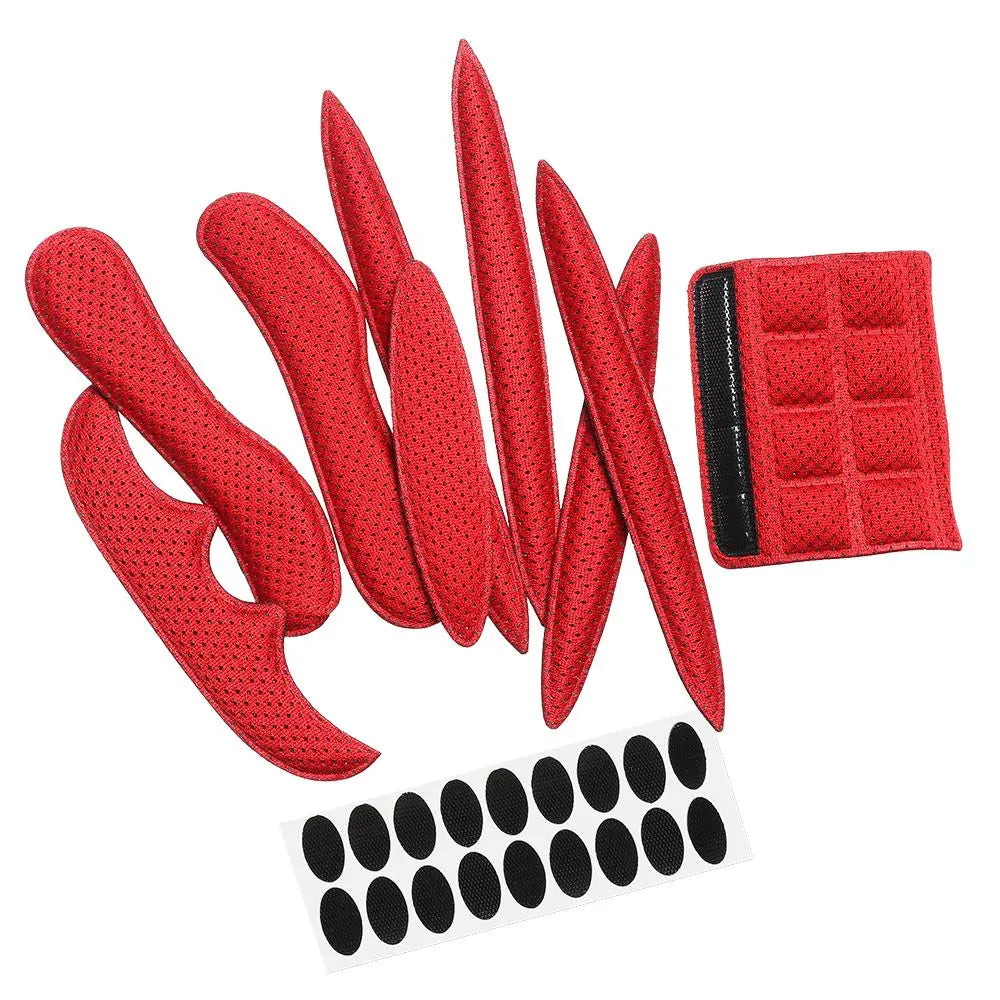 27pcs/set Outdoor Sports Sealed Sponge Foam Pads Set Protection Pad Helmet Inner Padding Kit Replacement Quake