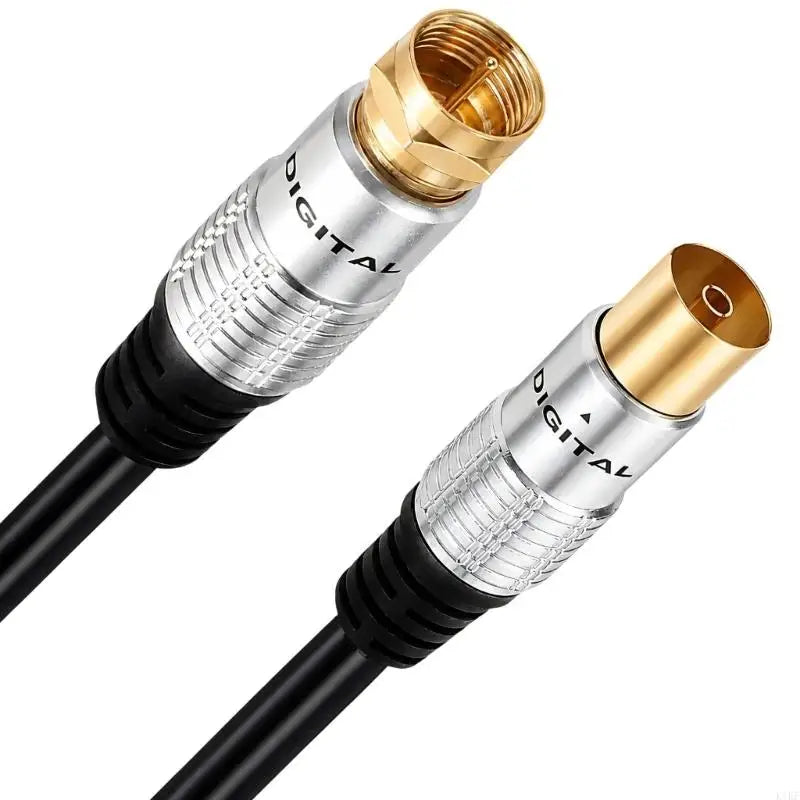 Aerial Extension Cable, TV9.5 Female to F Male Threaded Coax Cord for Home Antennas, Receiver 30Cm-500Cm K1KF Quake 30cm CN