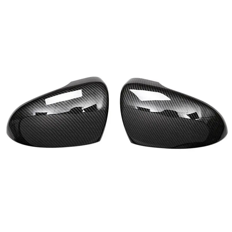 For Hyundai Tucson 2015-2020 2016 2017 2018 2019 Car Rearview Side Mirror Cover Wing Cap Exterior Door Rear View Case Trim Frame Quake Carbon