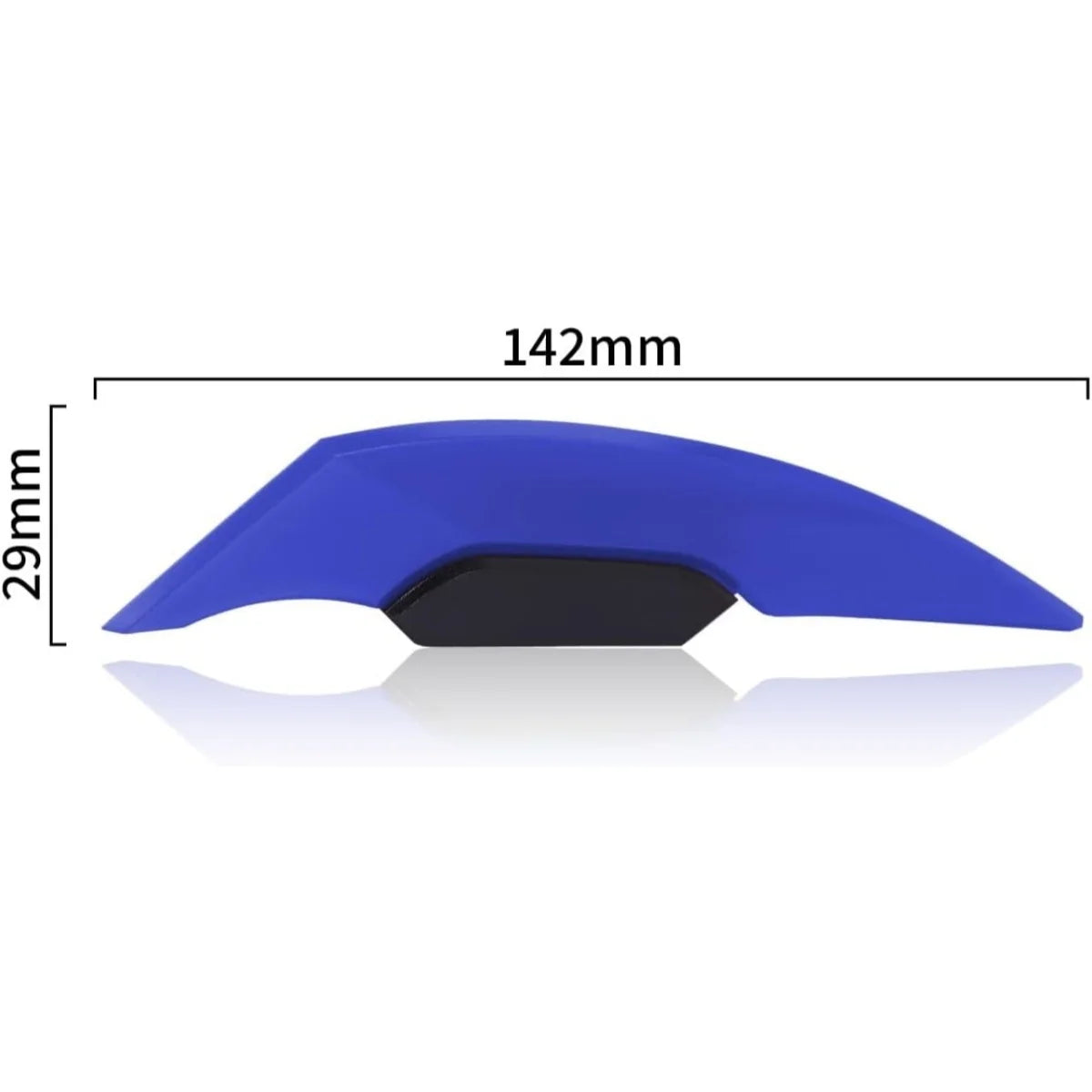 2pcs Universal Refit Motorcycle Winglet Aerodynamic Spoiler Dynamic Wing Decoration Sticker For Motorcycles E-bikes Scooters Quake