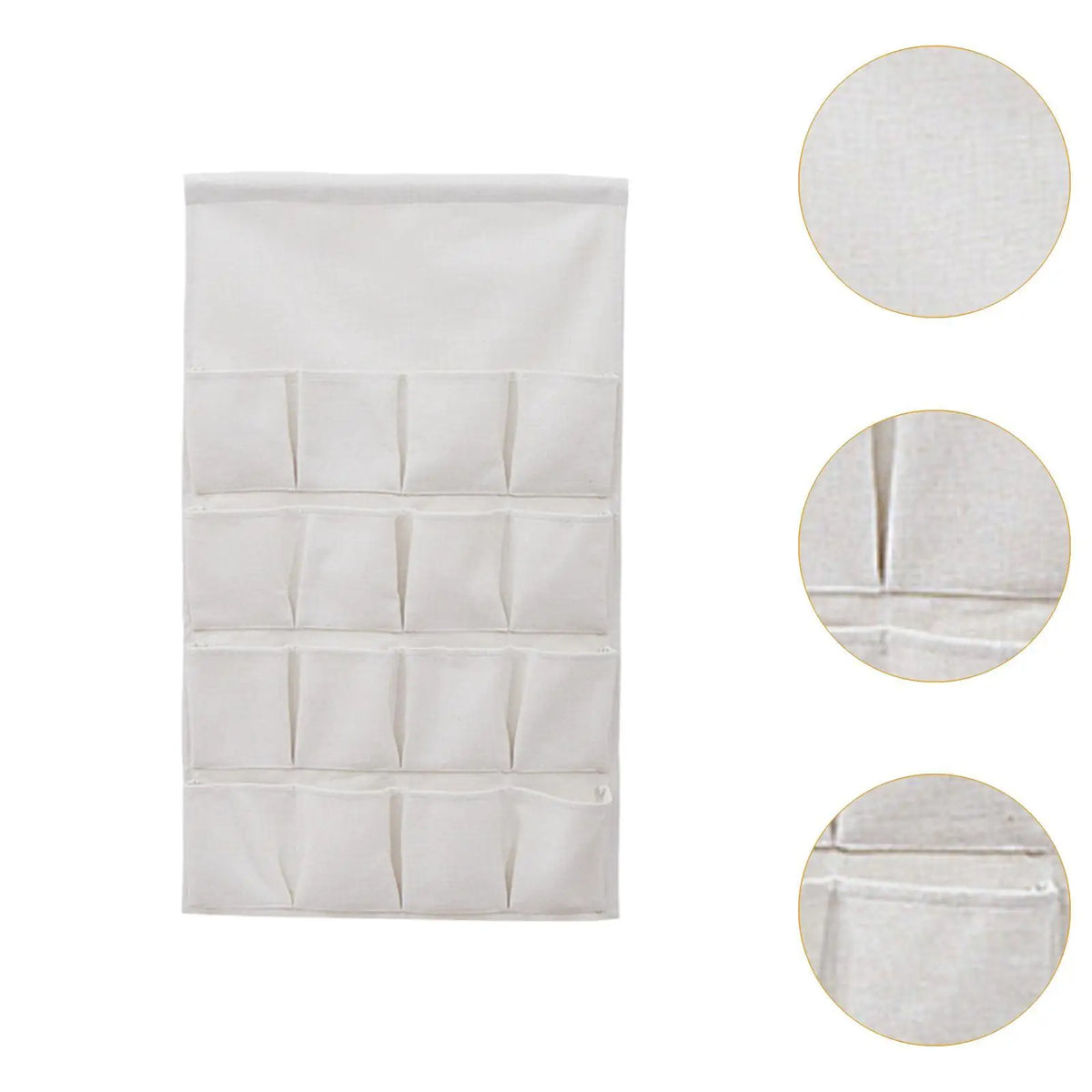 Hanging Storage Bag Organizer Pockets, over The Door Organizer for Bedroom Quake