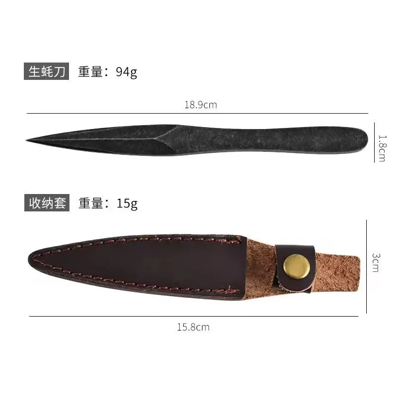 High-quality handmade tea knife, tea needle, tea cone, steel tea needle, black tea cake, pu'er tea set accessories Quake 1pc
