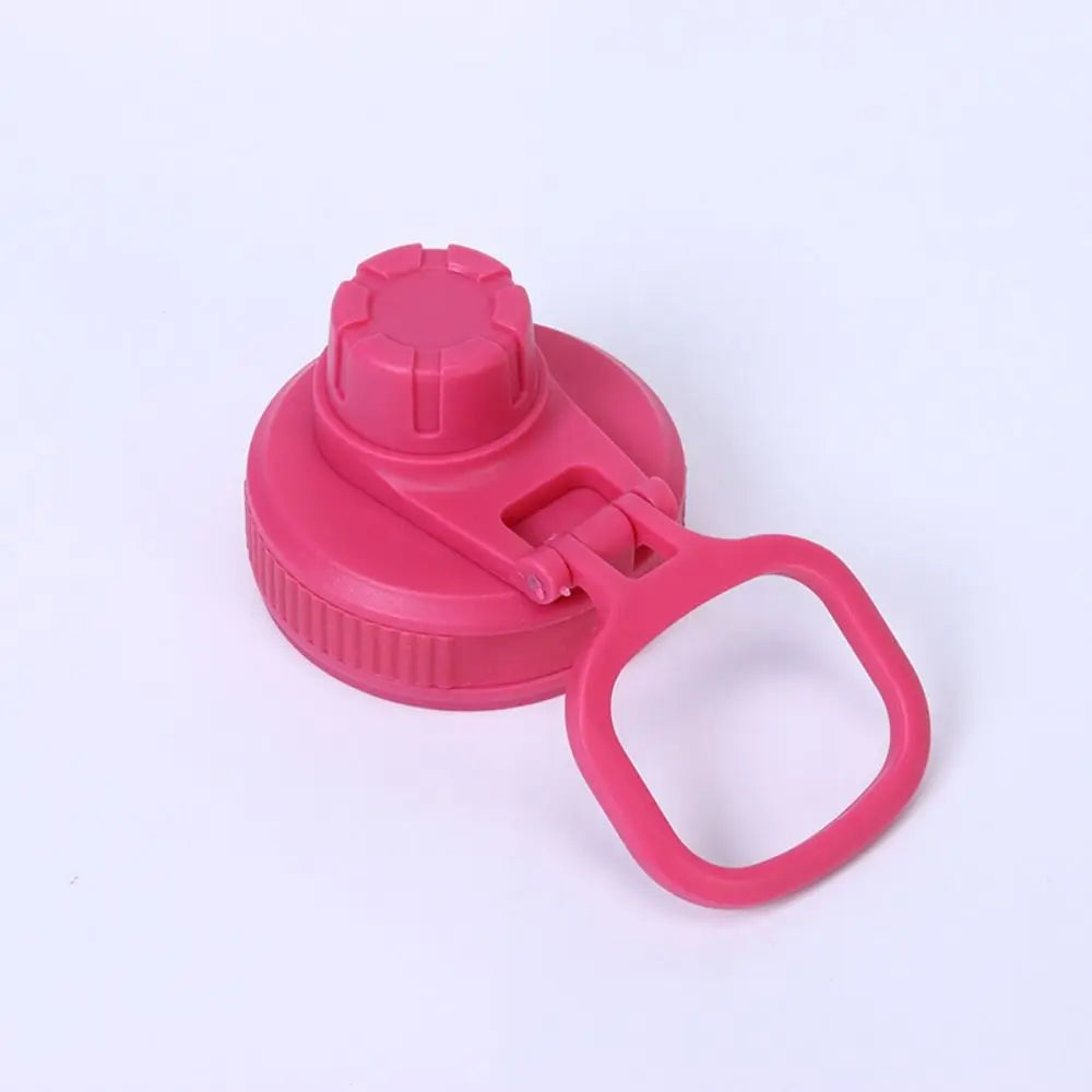 Universal Plastic Bottle Lid Replacement Multicolor Cup Cap Splash Spill Proof Water Bottle Cover Bottle Accessories Quake Rose Red