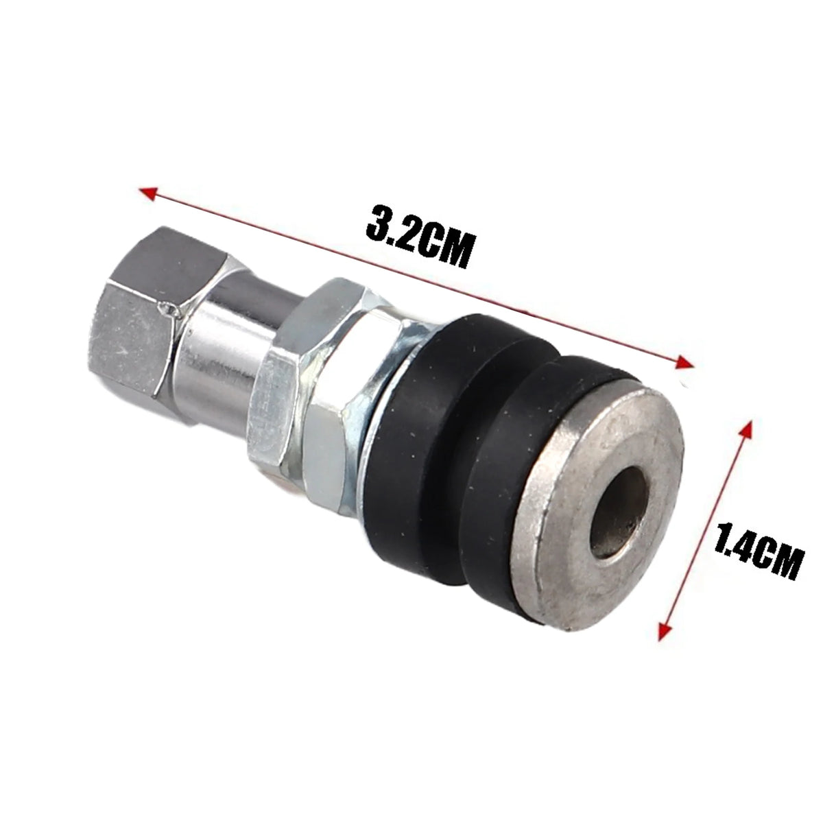 Dust Cap Tubeless Valve Tubeless Valve 3.2cmx1.1cm Bicycle For Motorcycle High Reliability No Stable Characteristics Quake