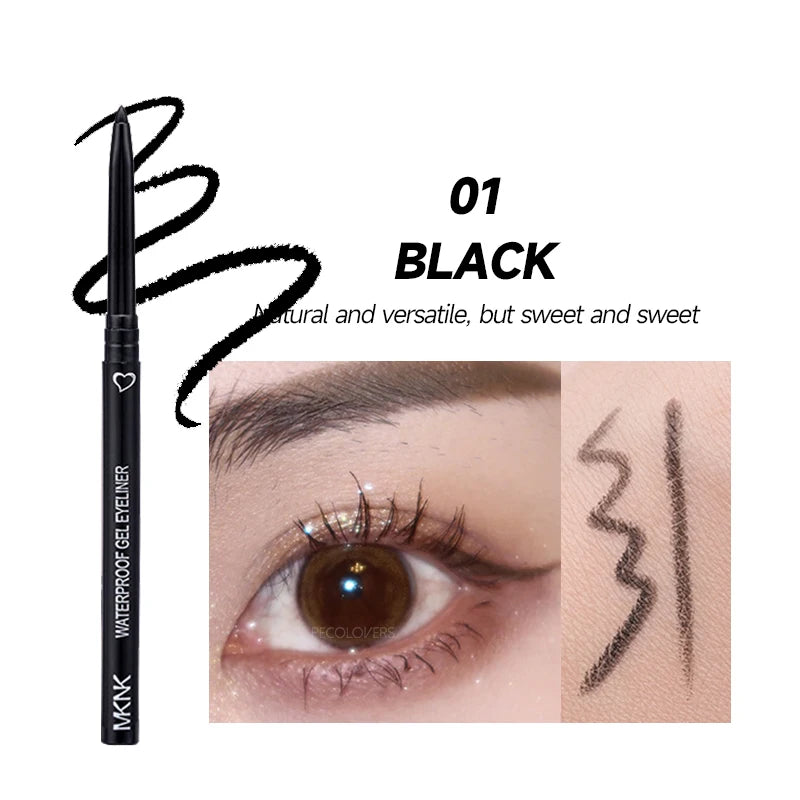 Waterproof Matte Eyeliner Pen, Quick Dry, Long-Lasting, Smooth Application, Perfect For Versatile Eye Makeup, Beauty Cosmetics Quake 01