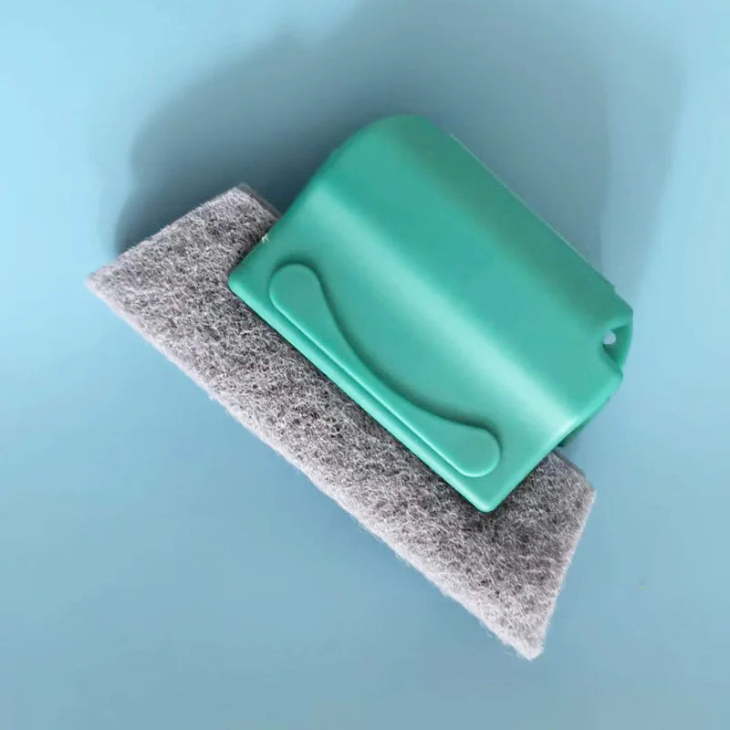 Household Window Track Cleaning Brush Slit Dust Remover Brush Detachable Scouring Pad Groove Dead Corner Cleaning Tool Quake A