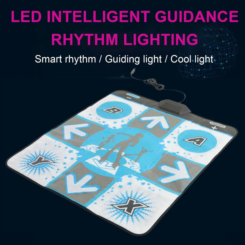Non-Slip Party Single Dancing Pad Dance Mat Compatible For Wii Console Active Life Games Quake