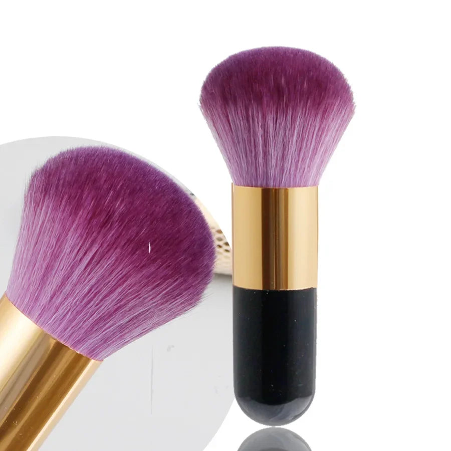 Loose Powder Brush Foundation Blush Highlighter Makeup Brushes Professional Large Face Cosmetics Soft Hair Women Make Up Tools Quake rose