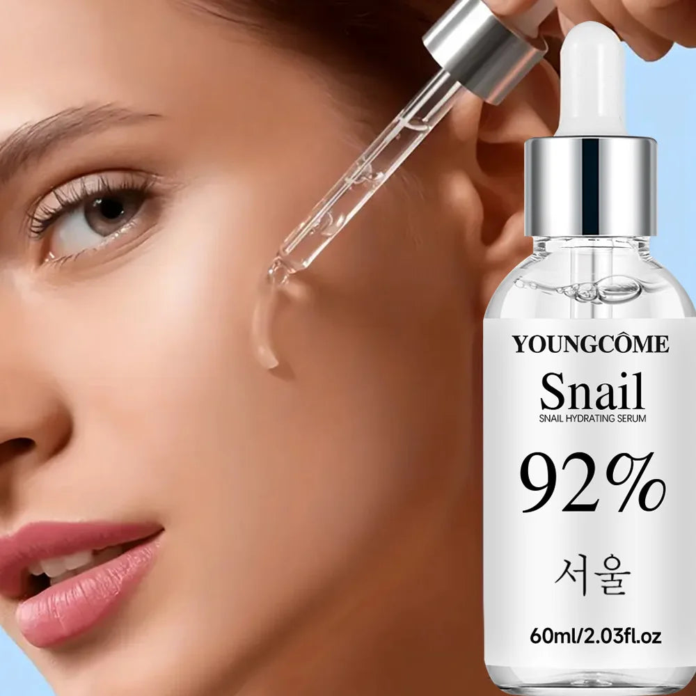 Snail Essence Fade Fine Lines Repair Skin Barrier Moisturizing Refines Pores Nourishes Anti Brighten Facial Essence Quake