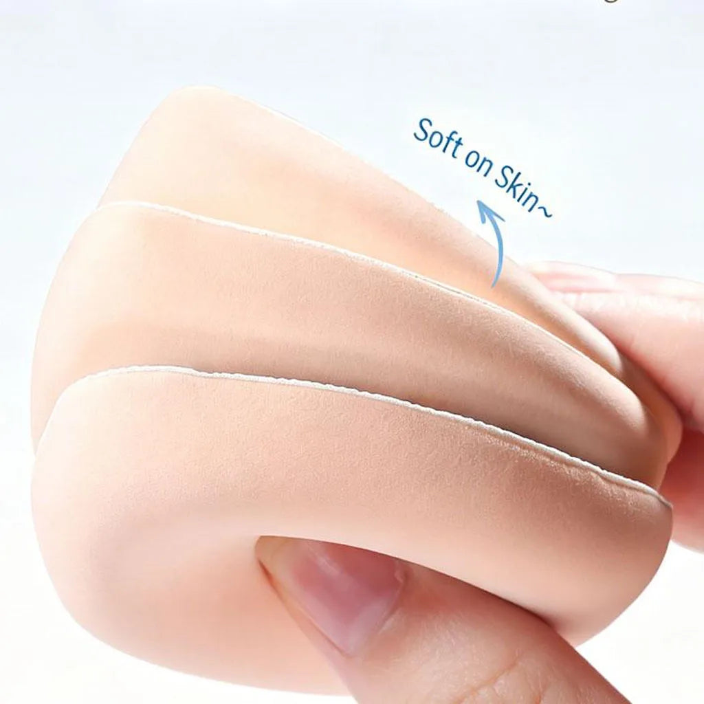Blue Skin Color Makeup Sponge Wet Dry Use Extra Thick Soft Foundation Cream Powder Blending Sponge Face Cosmetic Applicator Tool Quake