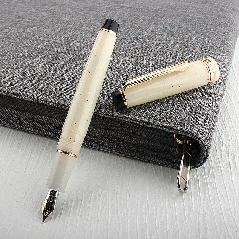 Jinhao 82 Porcelain White Fashion Colour Business Office Student School Stationery Supplies Fine Nib Fountain Pen New Quake 82-2 Medium 0.6-0.7mm