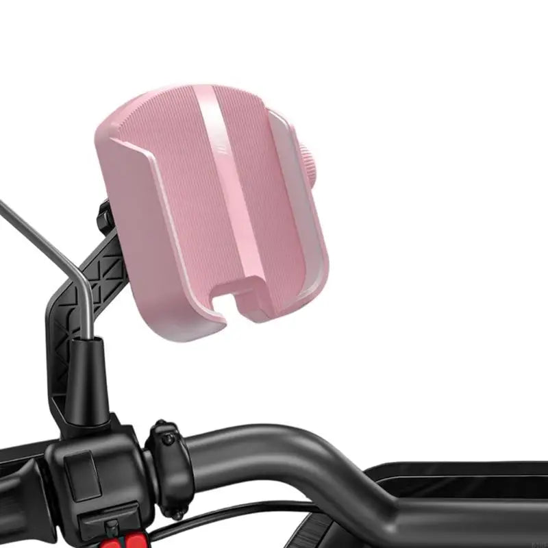 Motorcycle Handle Bar/Rear View Mirror Mounted Cellphone Cradle Scooter E-Bike Shockproof Stand Holder 360 Degree Rotating K1KF Quake K1KF4NB508819-PK-HSJ CN