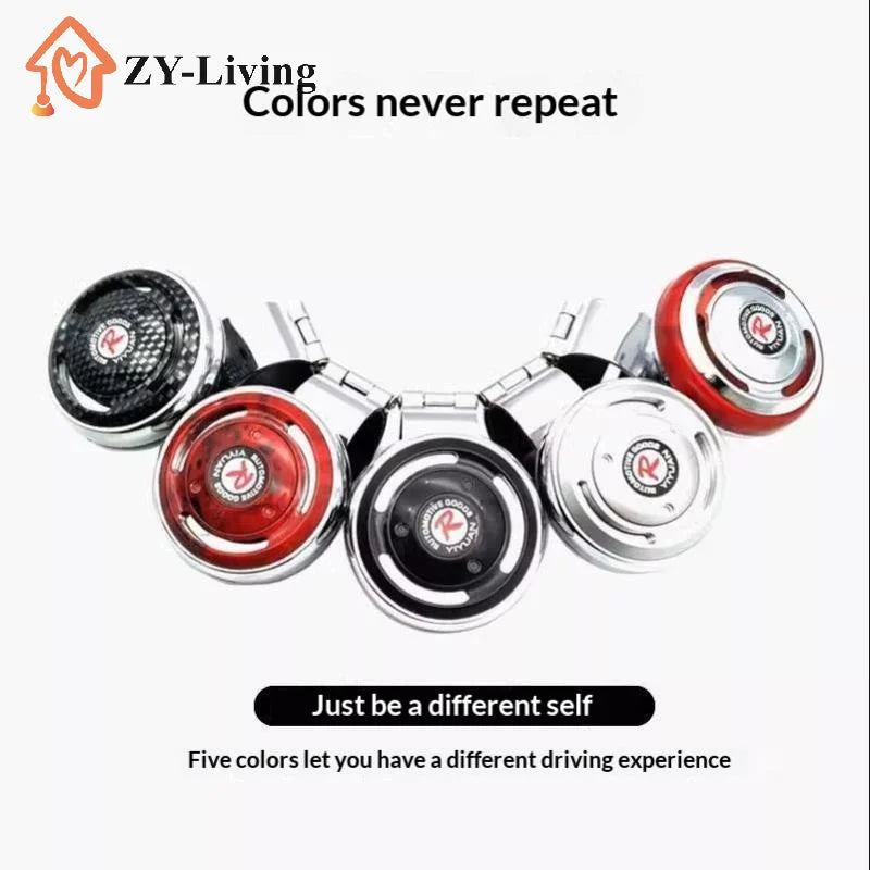 Car Steering Wheel Booster Ball Turning Spinner Knob Bearing Power Handle Rotating Universal Auto Accessories Labor Saving Kit Quake