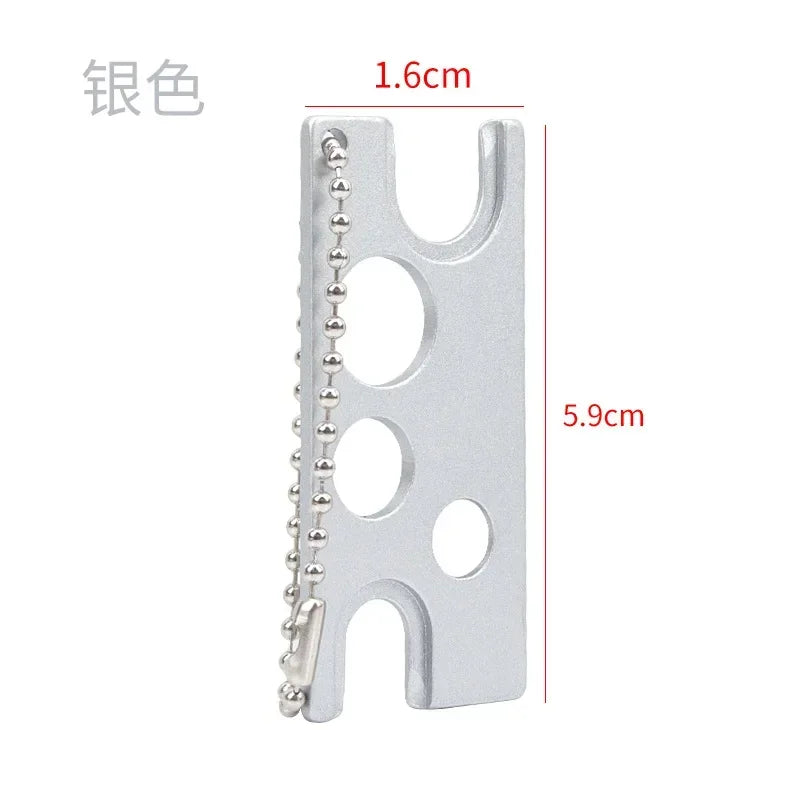 vvocci Universal Eyelash Glue Hot Stainless steel Caps Opener blocking Lash Makeup Tools for Replacement Bottle Mouth Head Anti Quake M46 Silver