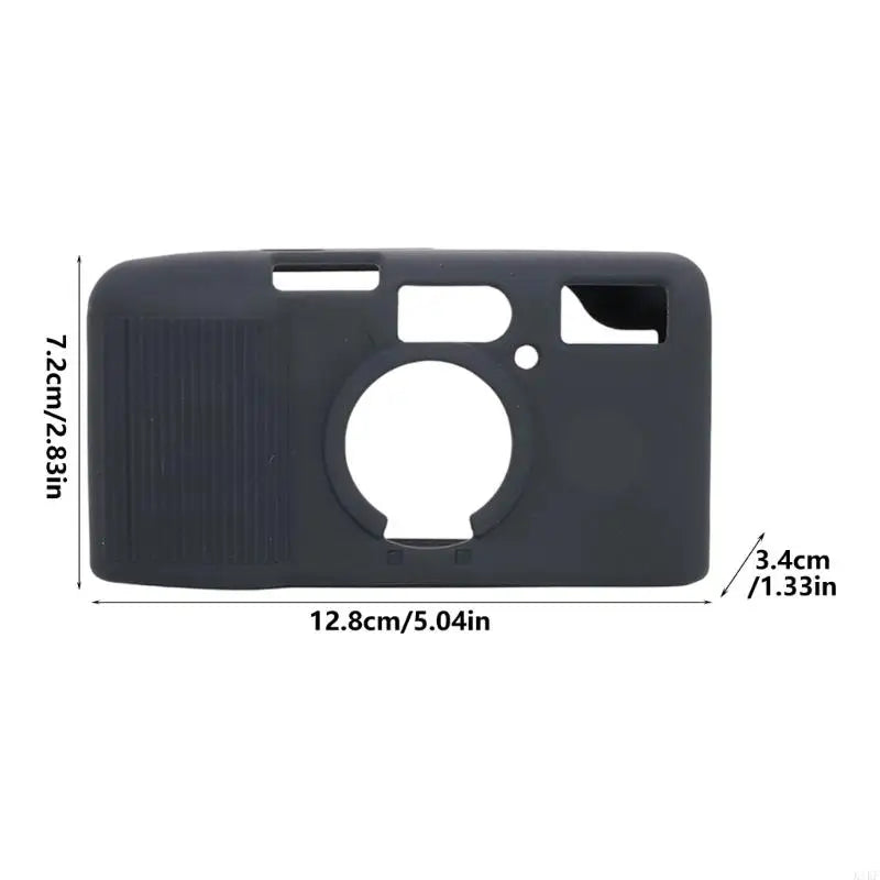Silicone Protective Case For Snapic Camera With Shockproof And AntiSlip Design For Daily Use K1KF Quake