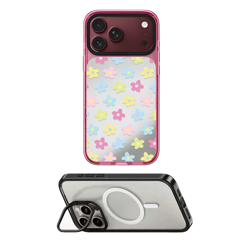 6092054 Impact Case - Mirror / Glaze Magnetic Cover: Compatible with IPhone 18 17 Pro Max 18Pro Quake stand (MagSafe) 3 for iPhone 17 Pro