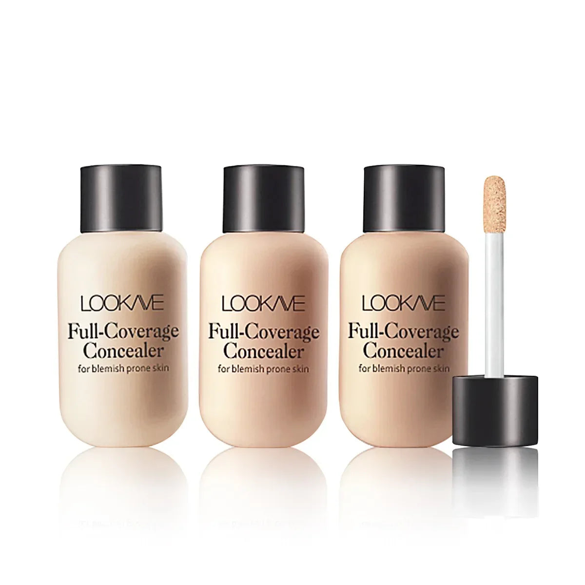 Liquid Concealer Foundation Cream Makeup Waterproof Lasting Full Coverage Acne Spot Scars Dark Circles Face Base Cosmetics Quake