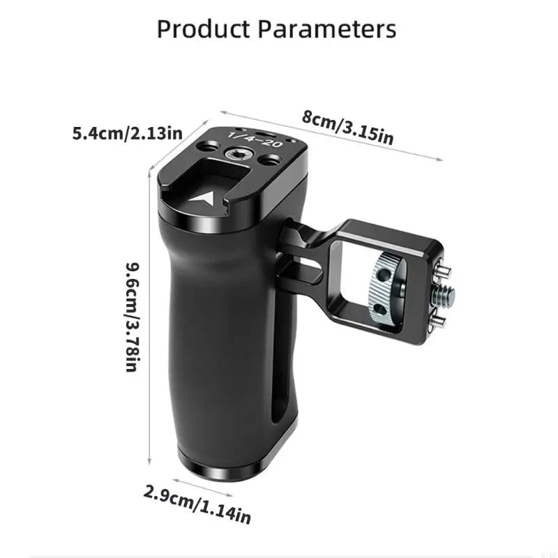Handheld Camera Cage Grip with Mounting Holes for Video Cages Camera Handle K1KF Quake