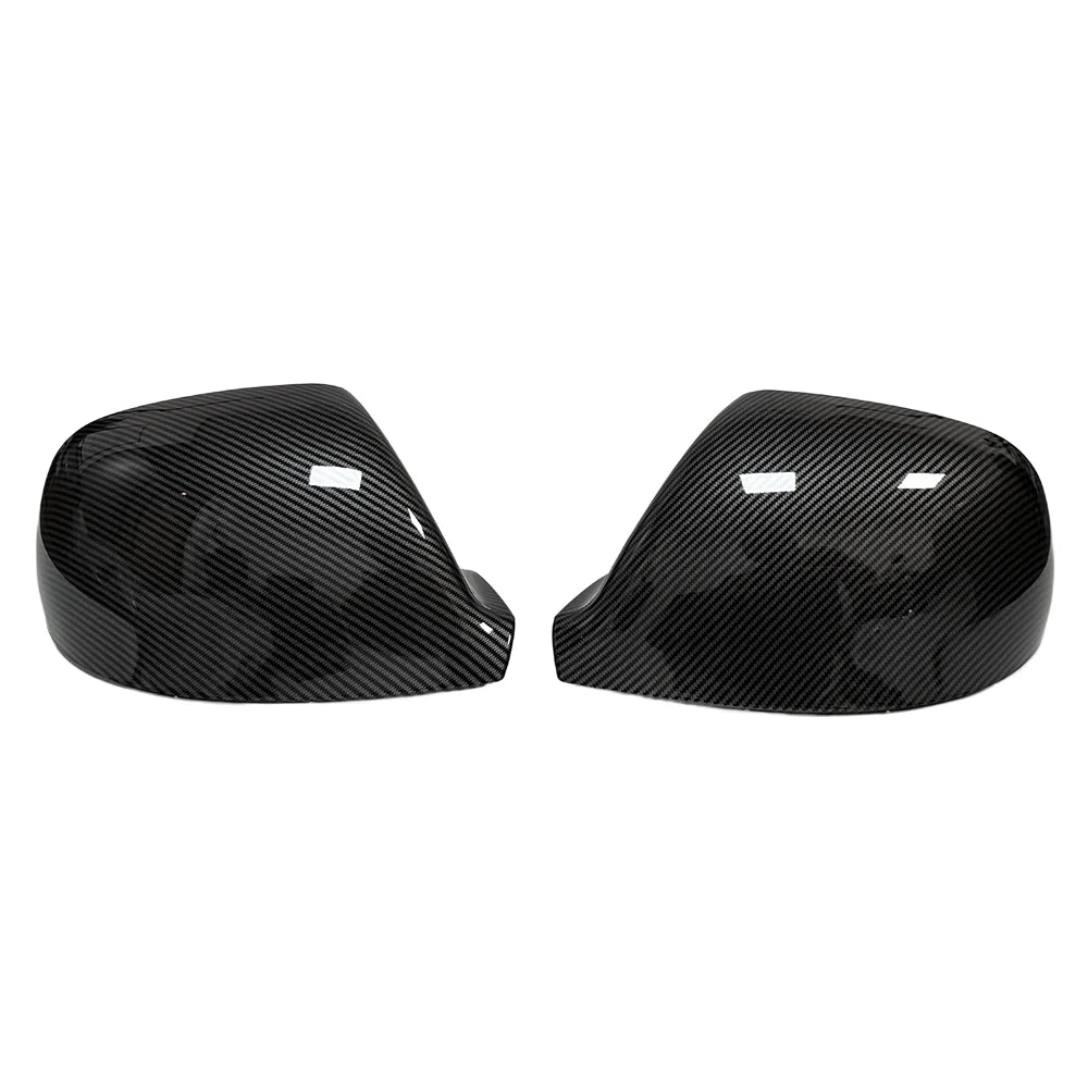For VW Transporter T5 T5.1 2010-2015 T6 2016-2019 Replacement Car Rearview Side Mirror Cover Wing Cap Exterior Door Case Trim Quake Carbon