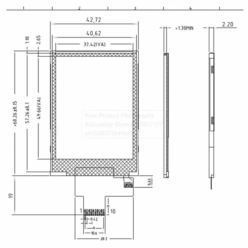 2.4 Inch TFT LCD Screen Display SPI Serial Port 240*320 ST7789V Drive IC 10Pin TFT LCD Disc Playing a Movie Quake