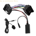 Music Receiver Car Stereo Cable Adapter Microphone for E60 E61 E90 E91 E92 E93 H8WE Quake With microphone CN