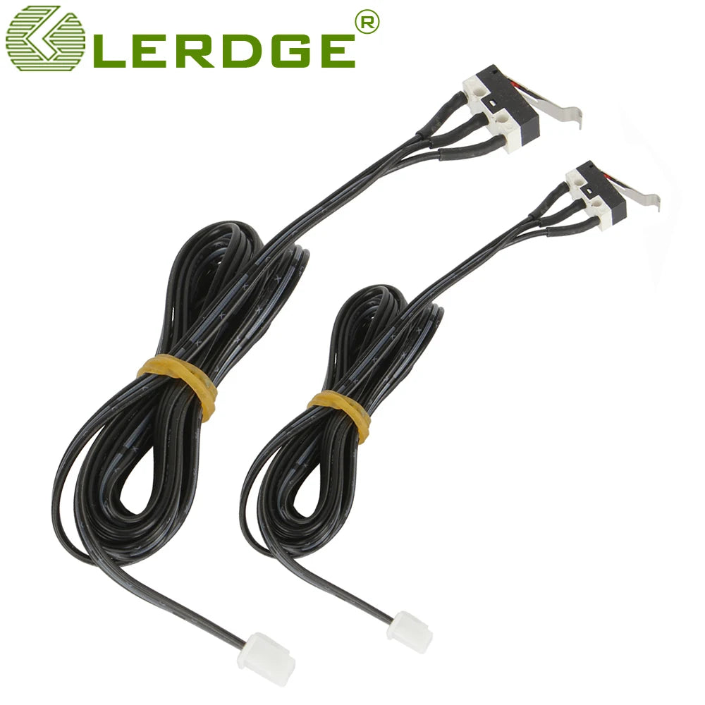 LERDGE 3D Printer Accessories Limit Switch Endstop Micro Switch with 1m 2m X Y Z Axis EndStops Mechanical Switch Module Quake