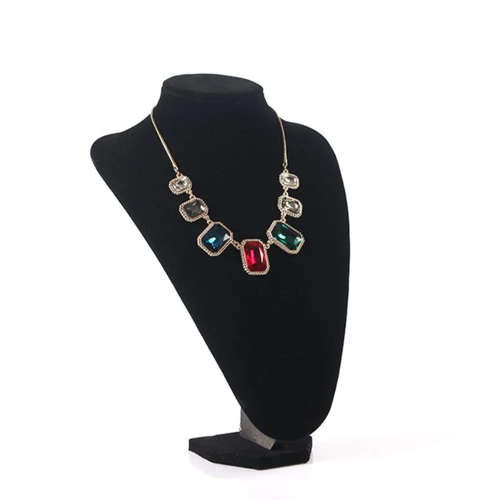 New Pendant Display Jewelry Display Rack Mannequin Jewellery Necklace Stands Retail Shop Decorate Display Organizer Stand Quake