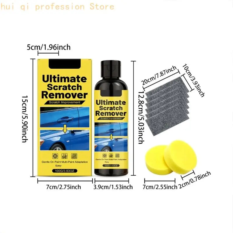 Cold Climate 100G Car Scratch Repair Paste for Deep Paint Care and H8WE Quake
