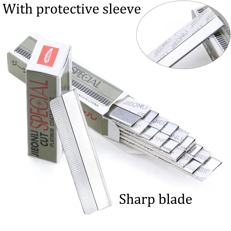 20Pcs Eyebrow Remover Stainless Steel Trimmer Hair Women Razor For Eyebrows Face Shaver Hair Removal Knife Makeup Tools Quake