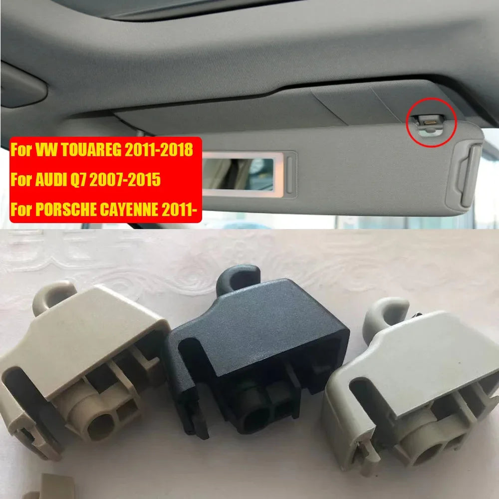 4L0859562 4L0859561 For VW Touareg Audi Q7 Porsche Cayenne Auto Car Sun Visor Support Retainer Hanger Clip Hook Bracket Parts Quake