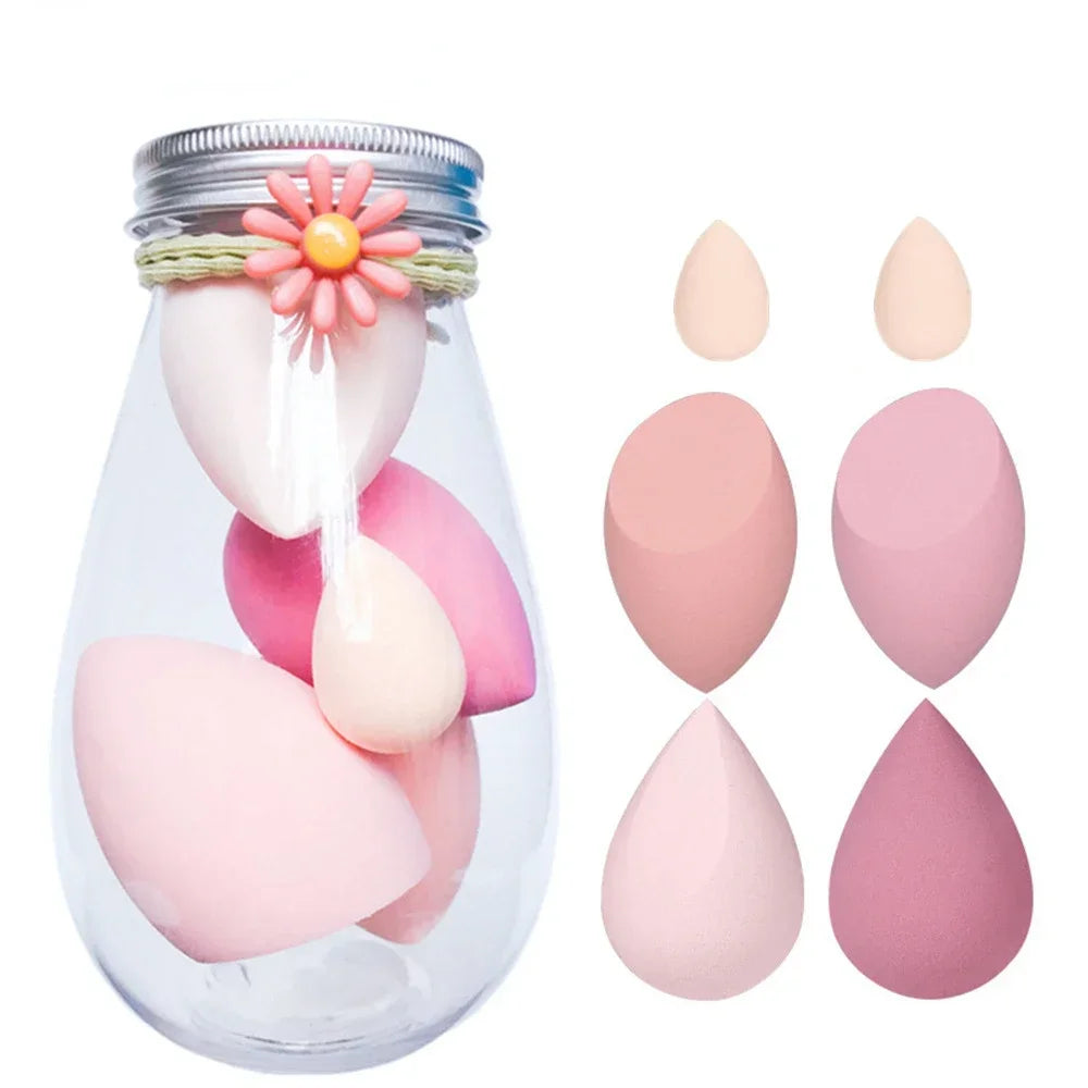 Makeup Sponge Cosmetic Puff – Foundation & Powder 1/4/6 Pcs