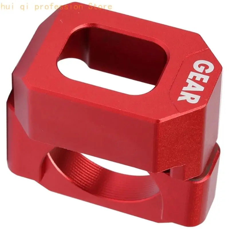 Universal Motorcycle Gear Position Mounting Bracket 120 Degree Tilt Adjustment Anti Slip Bolts No Wiring Modification H8WE Quake