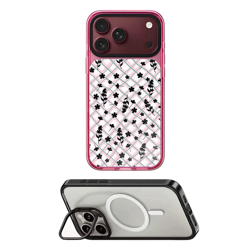 6092060 Impact Case - Mirror / Glaze Magnetic Cover: Compatible with IPhone 18 17 Pro Max 18Pro Quake stand (MagSafe) for iPhone 17 Pro