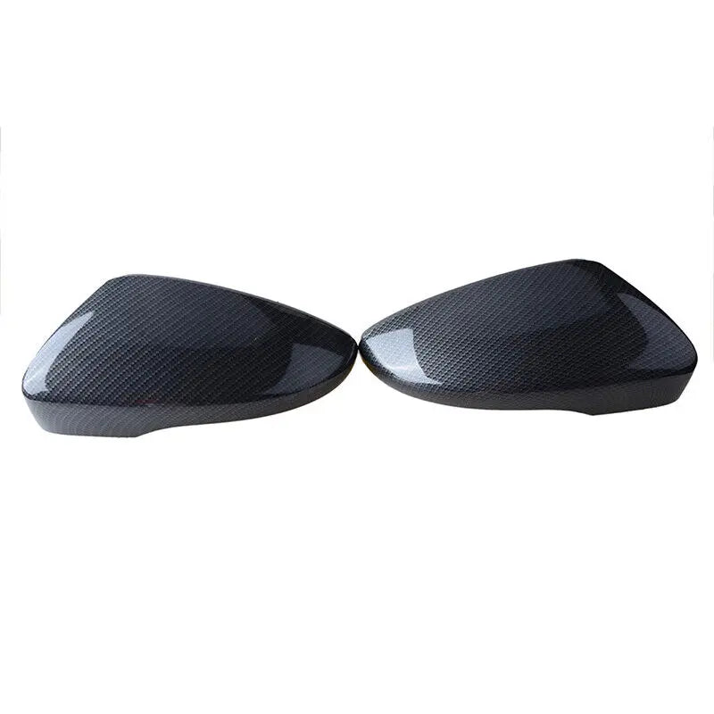For Volkswagen VW Jetta 2011-2017 Passat B7 2011-2014 Car Rearview Side Mirror Cover Wing Cap Exterior Door Rear View Case Trim Quake Carbon