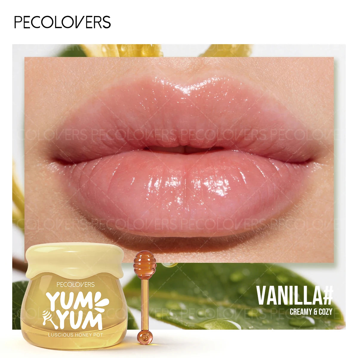 1PC Fruit Honey Pot Lipstick Can Moisturize Lips for A Long Time and Can Be Applied Repeatedly To Nourish Lips and Make Up Lips Quake 05