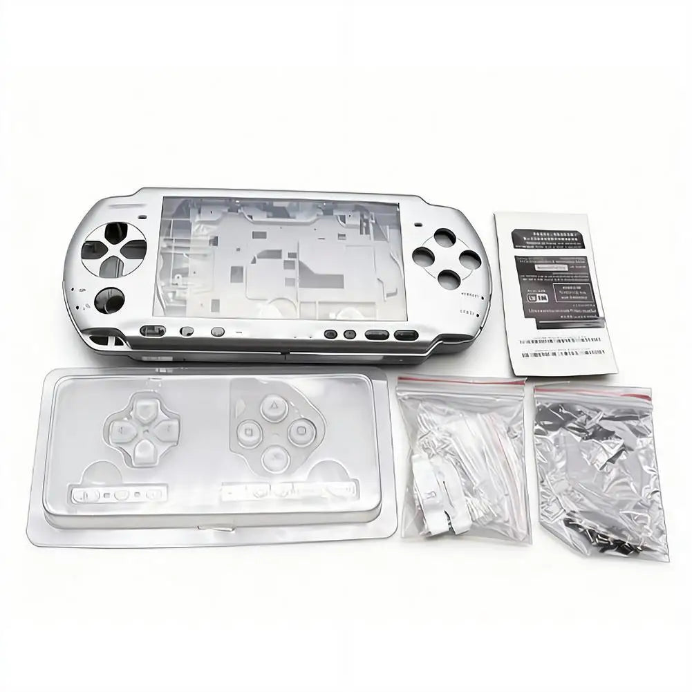 Full Set Housing Shell Case for PSP 3000 PSP3000 03 Version Console Replacement Cover with Buttons Screws Kit Game Accessories 1 Quake