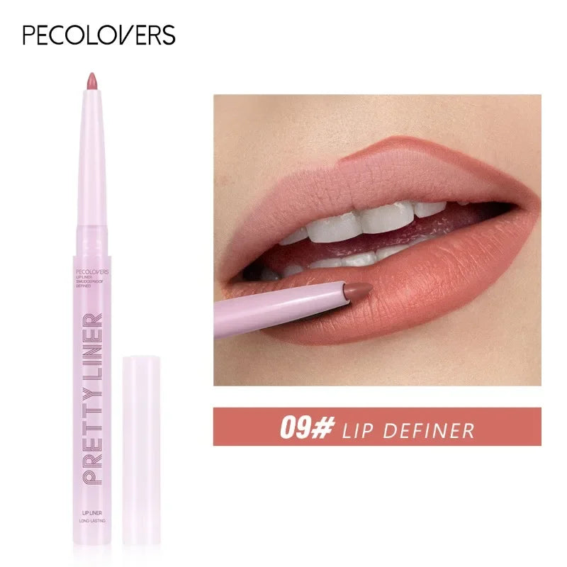 Purple Lip Line Pen Waterproof, Pollution -proof, Durable, Will Not Drop, Lasting Lip Line Pen, Lip Cosmetics Lip Pencil Quake 09