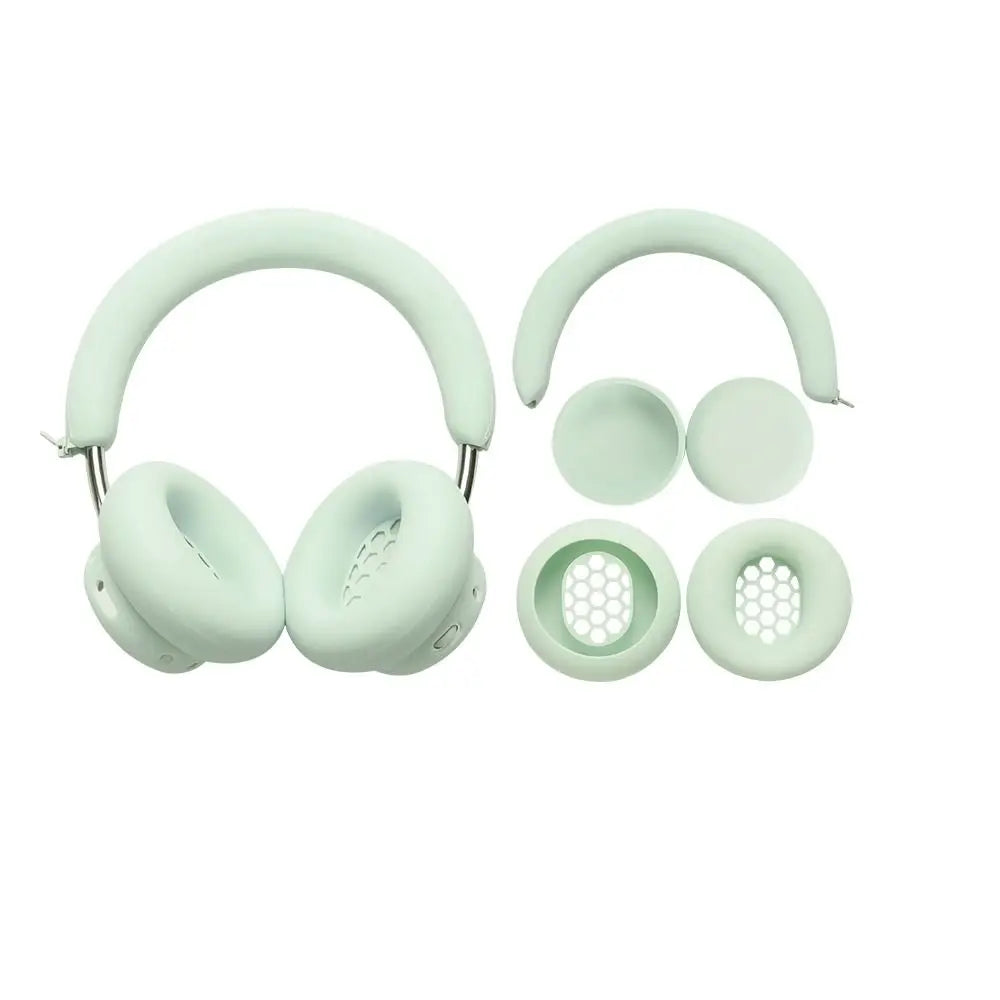 Silicone Ear Pads Cushion Cover Replacement Dustproof Headband Anti-Scratch for CMF by NOTHING Headphone Pro Quake