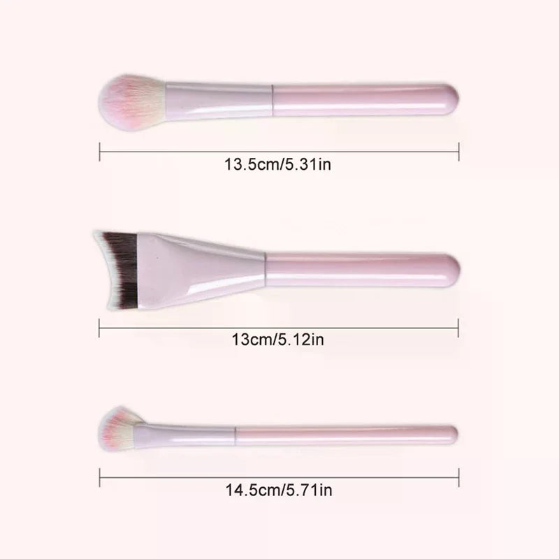 1/8 PCS Makeup Brushes Set Eye Shadow Foundation Women Cosmetic Brush Eyeshadow Blush Beauty Soft Hair Make Up Tools With Bag Quake