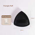 Ultra Thin Foundation Brush Makeup Mixing Palette with Spatula Flat Face Contour Brush Cosmetic Puff Blender Beauty Makeup Tools Quake 1PC Puff